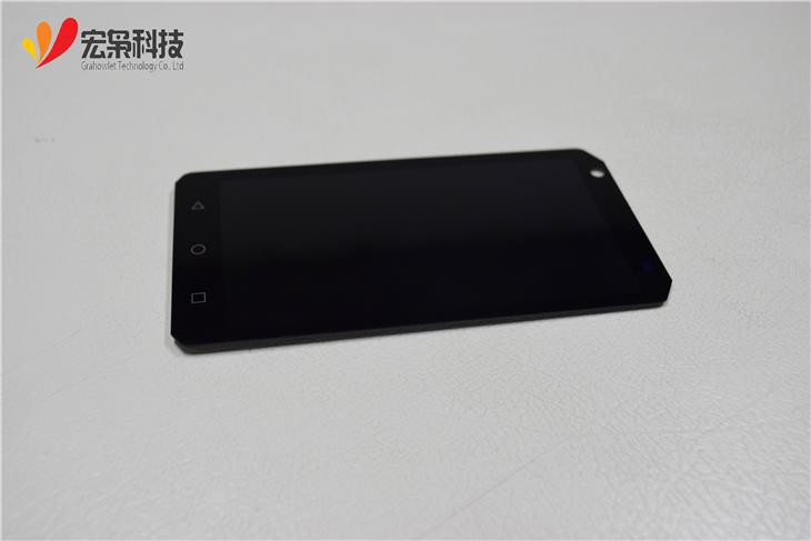 transparent oled touch display